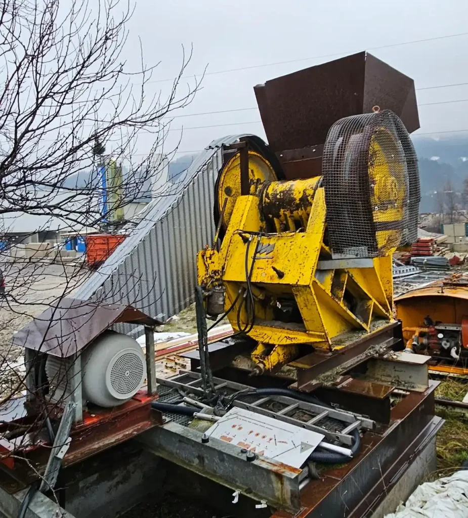 Baumaschine Voest Alpine Backenbrecher zu verkaufen in der Maschinenbörse der Firma Koppensteiner Bau